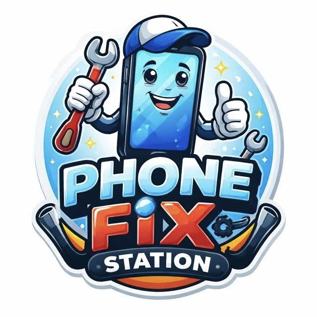 Phone Fix Station illustrated logo